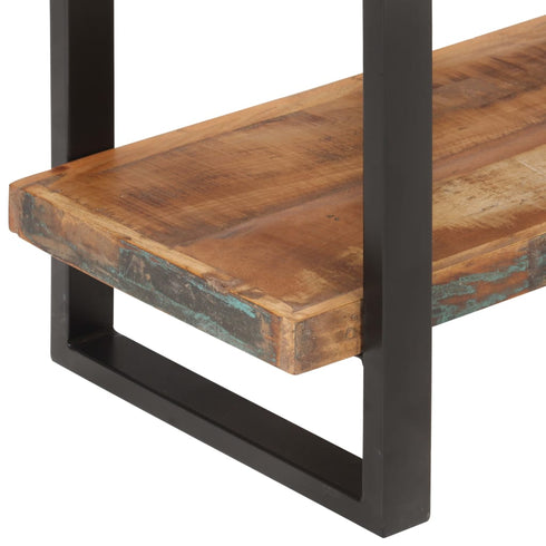 Rustika Rowe -  4-Tier Bookcase 160x40x180 cm Solid Reclaimed Wood
